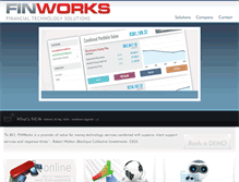 Tablet Screenshot of finworks.biz